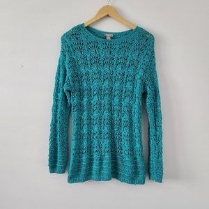 Chico's Loose knit tunic sweater